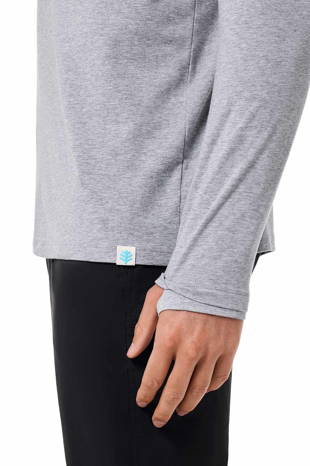 Men's Hallandale Long Sleeve Henley | Grey Heather