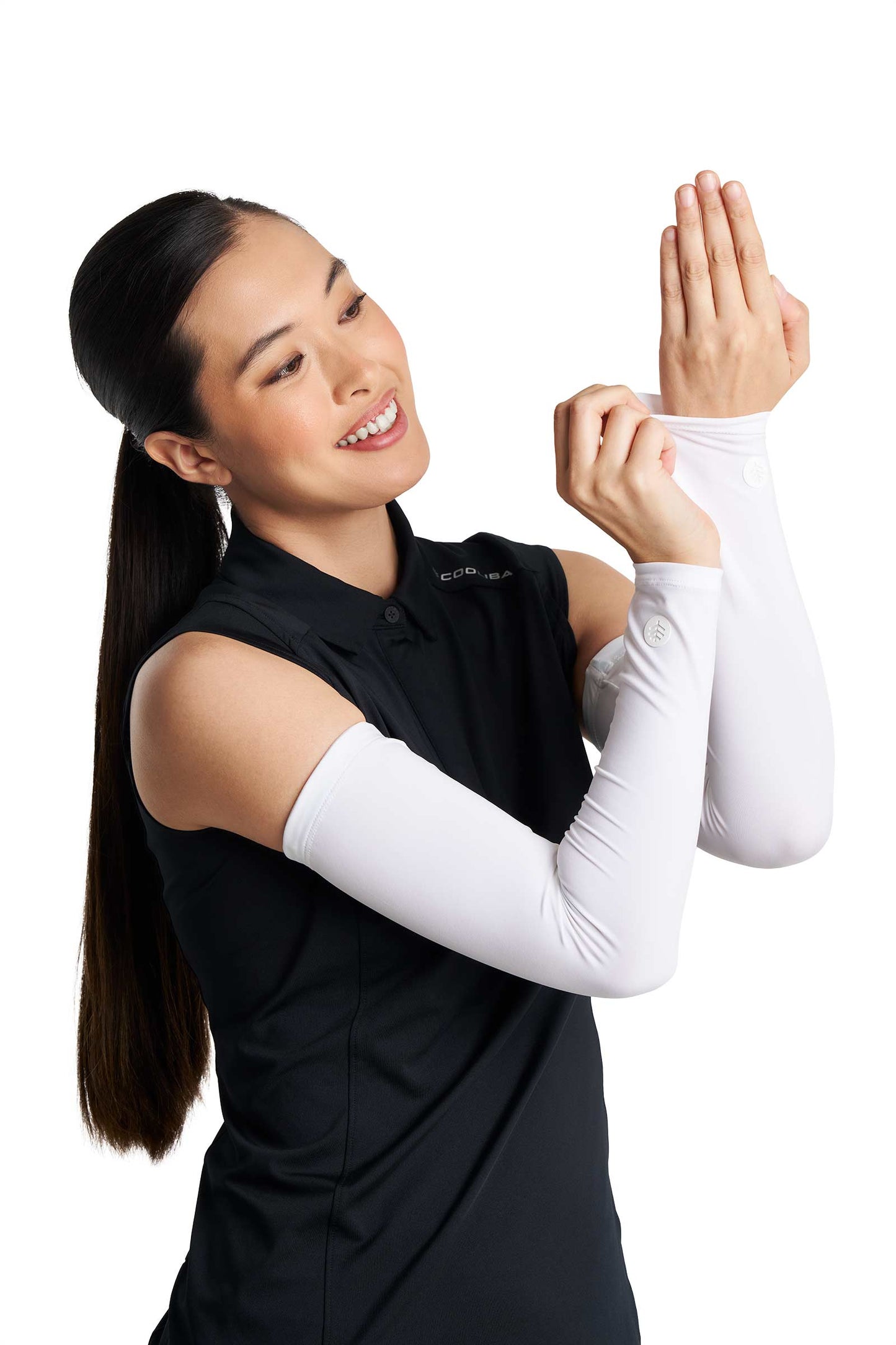 Women's Women MaxShield Performance Arm Sleeve | White