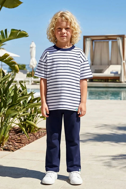 Color_White/Navy Colorblock