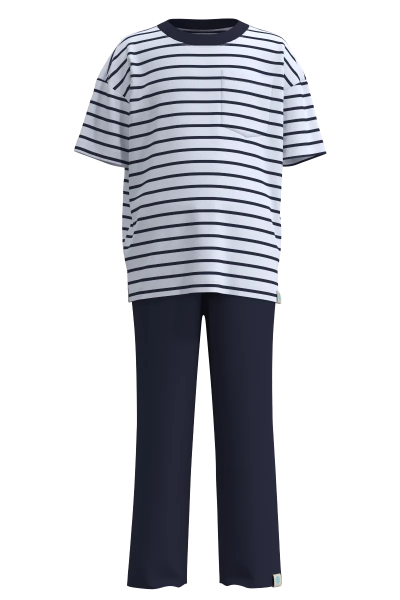 Color_White/Navy Colorblock
