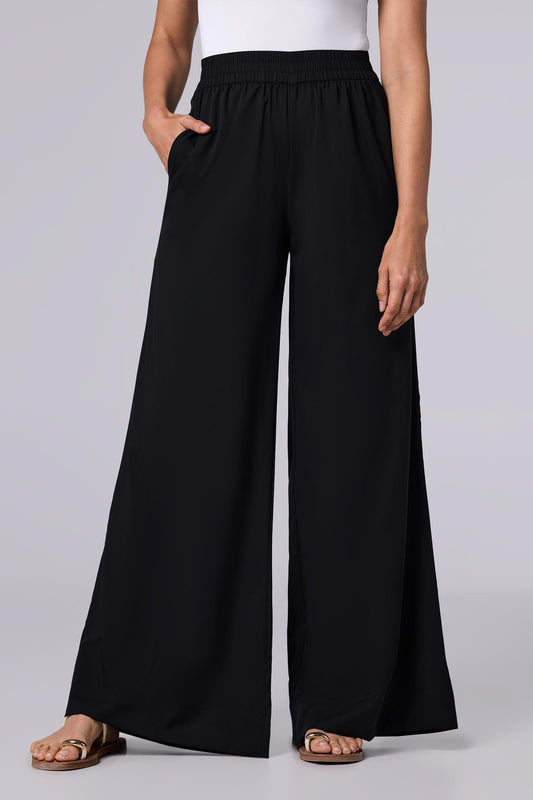 Women's Leros Wide Leg Pants | Black