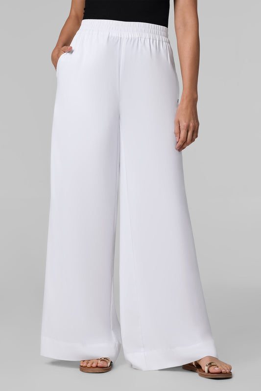 Women's Leros Wide Leg Pants | White