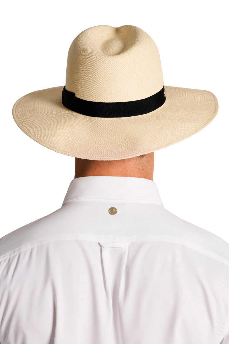 Unisex Cuenca Wide Brim Genuine Panama Hat | Natural