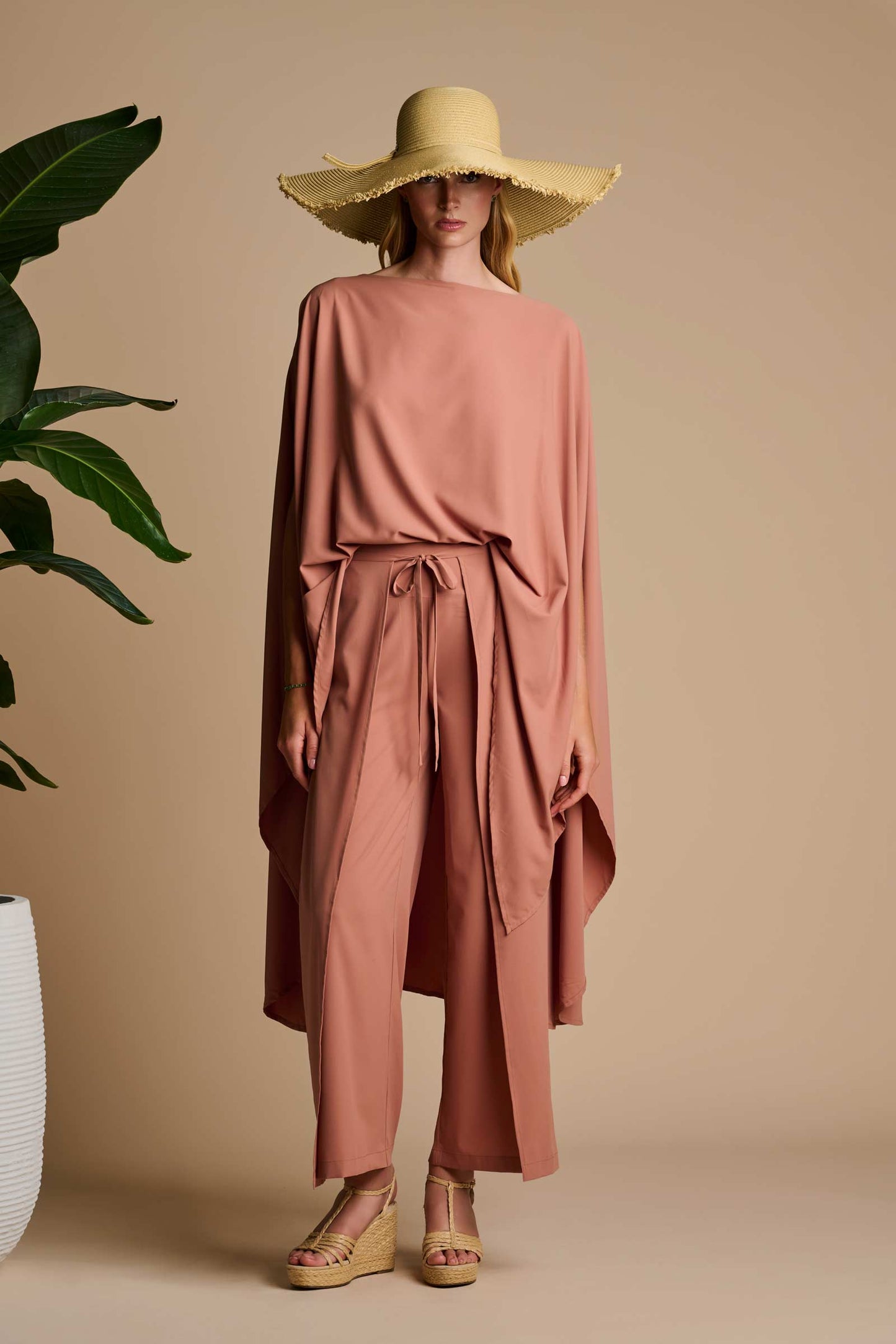 Women's Mott50 Hydra Tie Pants | Mocha Mousse