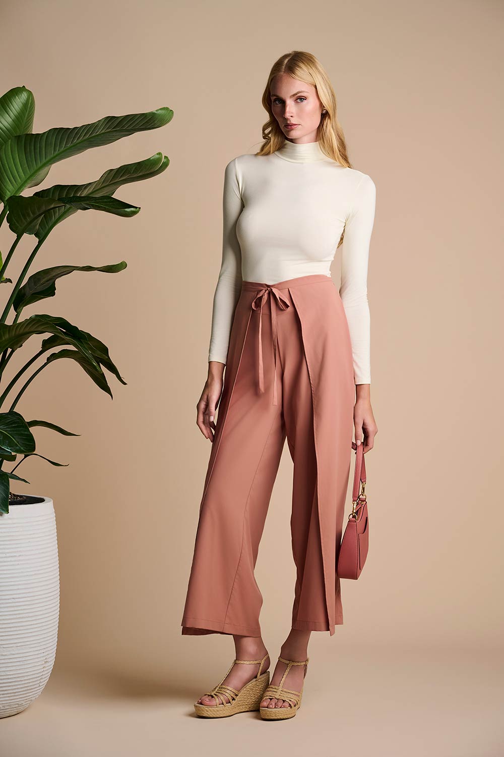 Women's Mott50 Hydra Tie Pants | Mocha Mousse