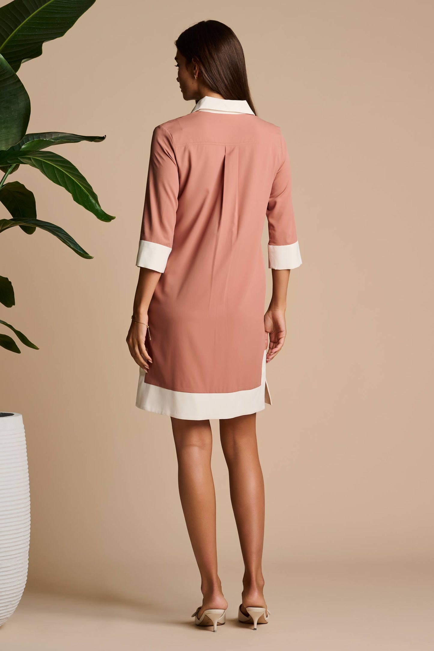 Women's Mott50 Icaria Tunic Dress | Mocha Mousse
