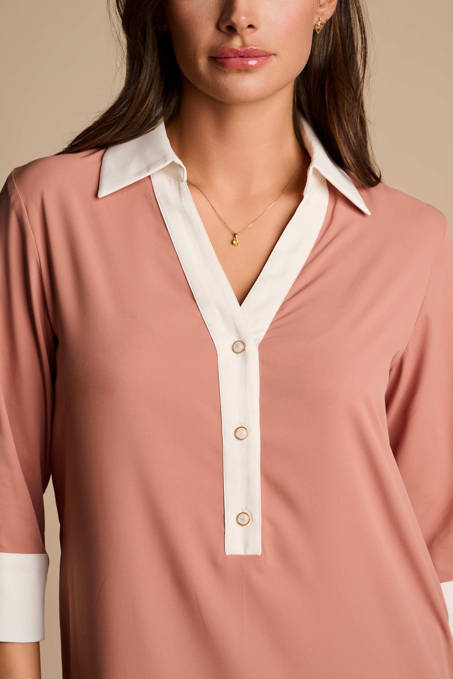 Women's Mott50 Icaria Tunic Dress | Mocha Mousse