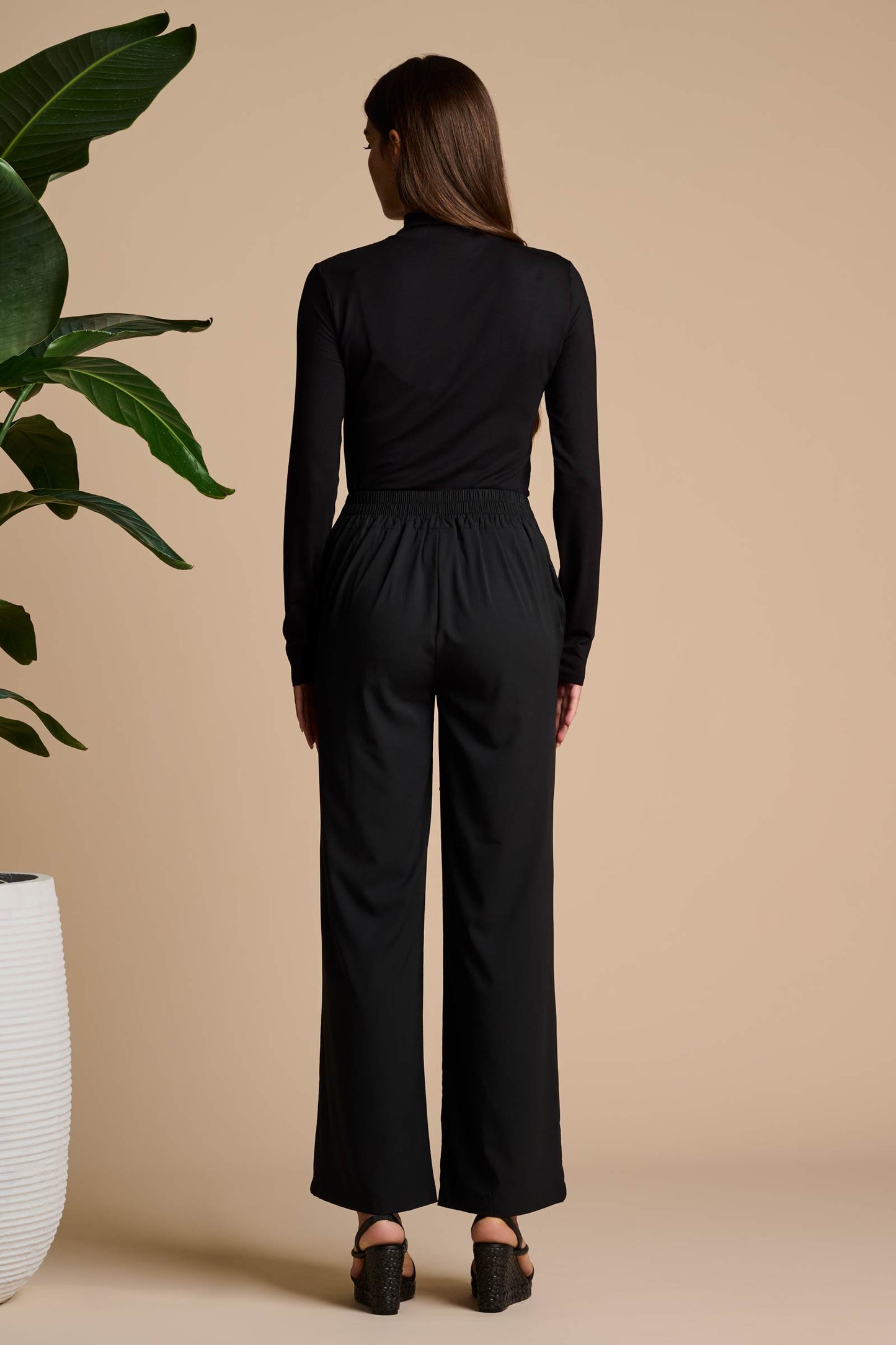 Women's Mott50 Roule Turtleneck Top | Black