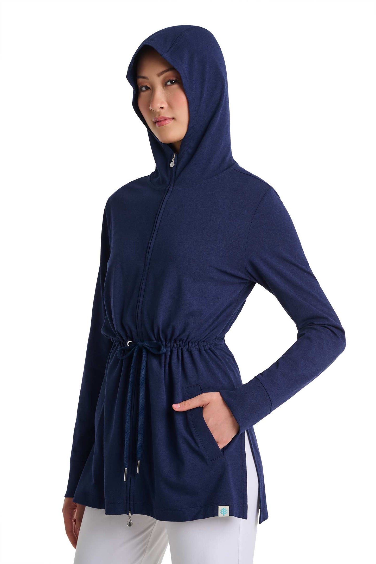 Women's Waterfront Hoodie | Navy