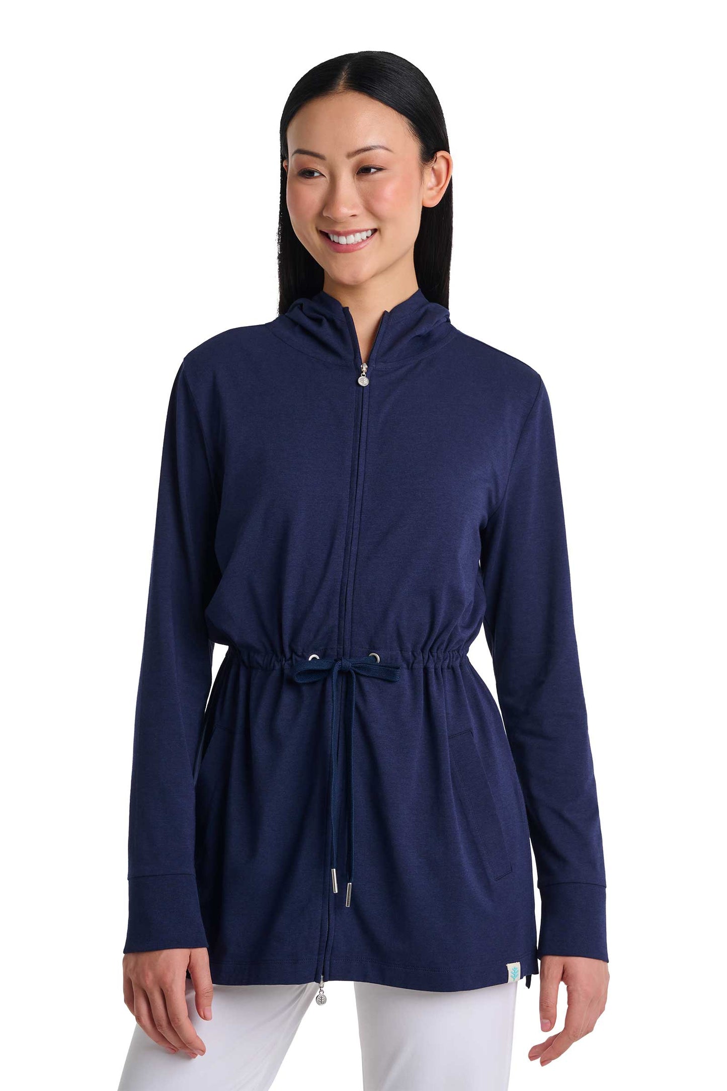 Women's Waterfront Hoodie | Navy
