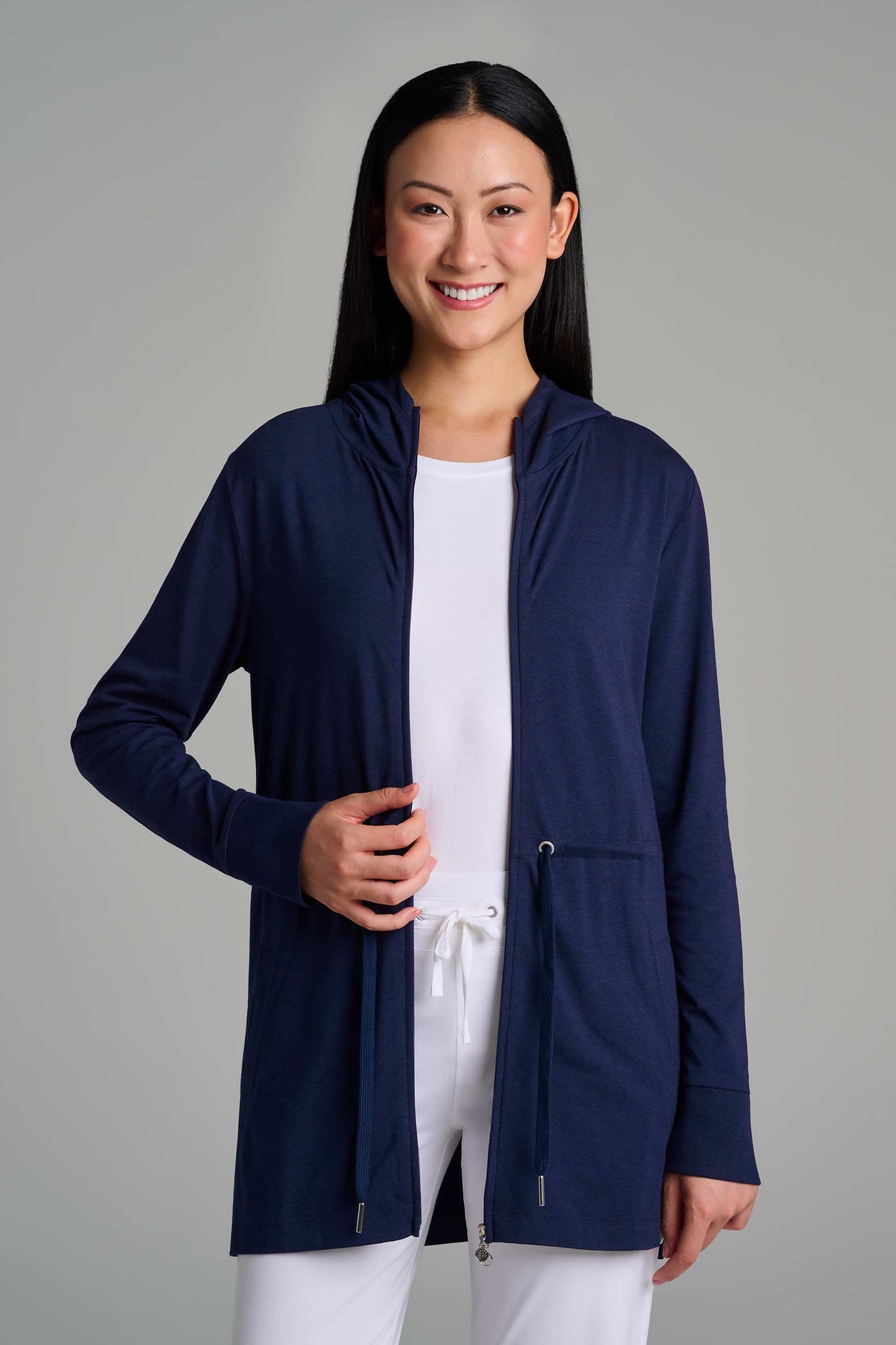 Women's Waterfront Hoodie | Navy