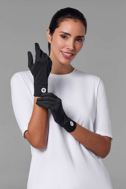 Unisex Fuji UV Gloves | Black