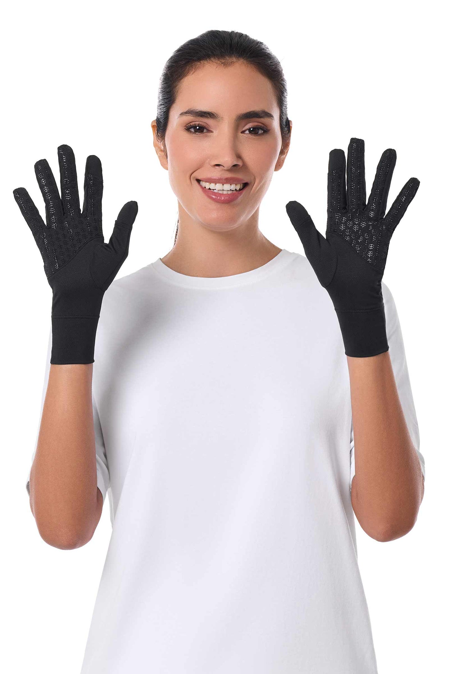 Unisex Fuji UV Gloves | Black