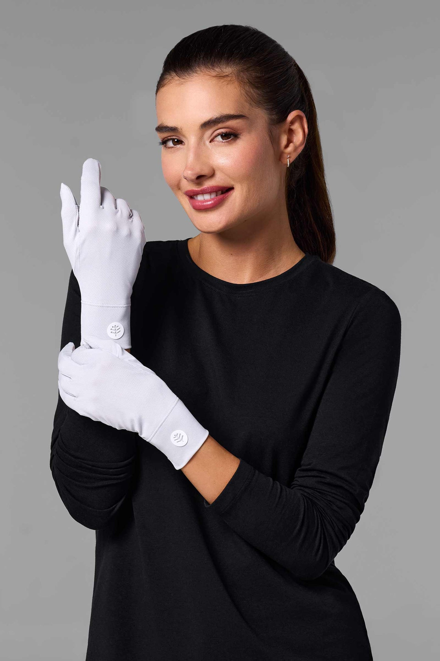 Unisex Fuji UV Gloves | Sleek Grey