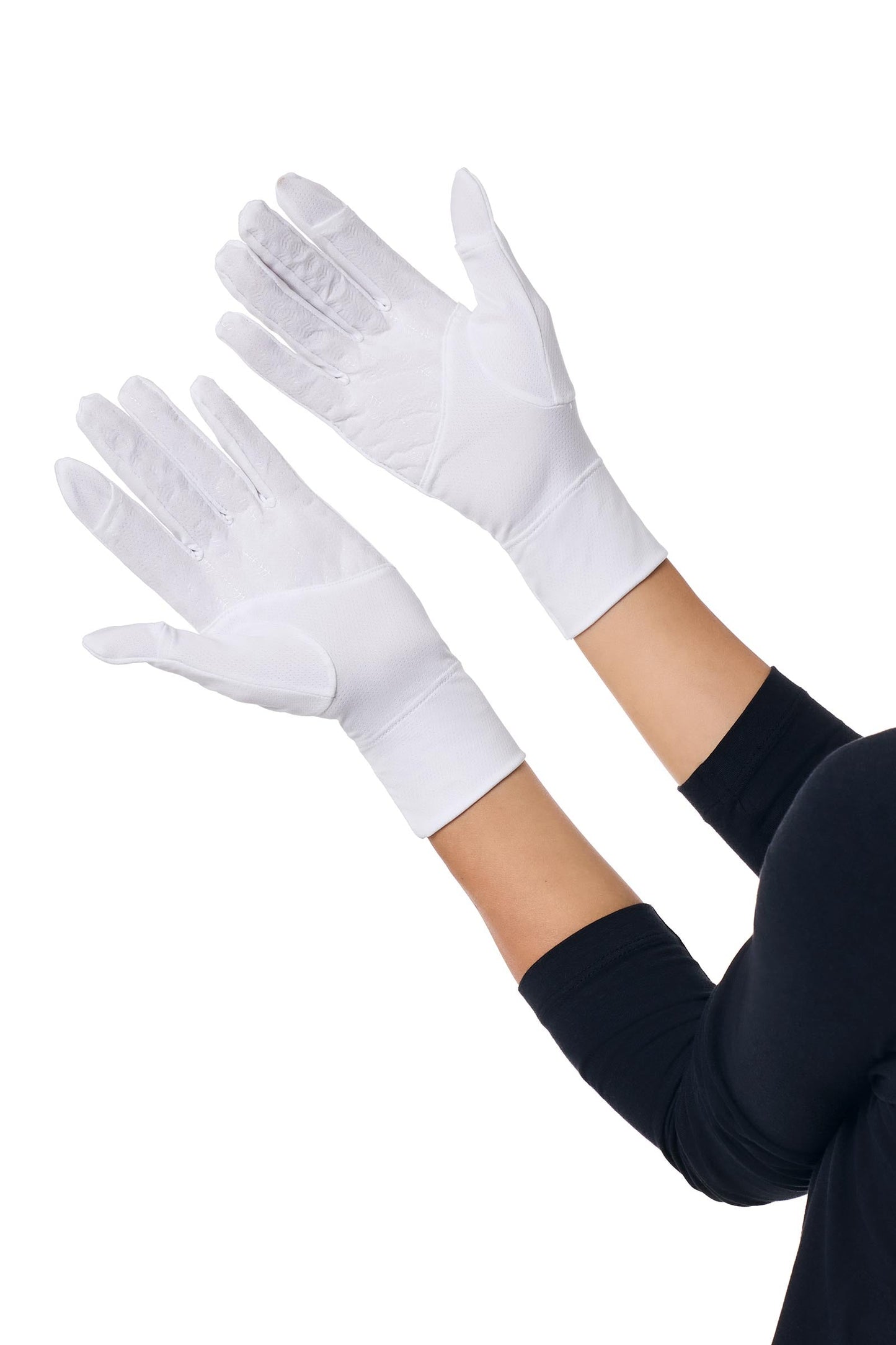 Unisex Fuji UV Gloves | White