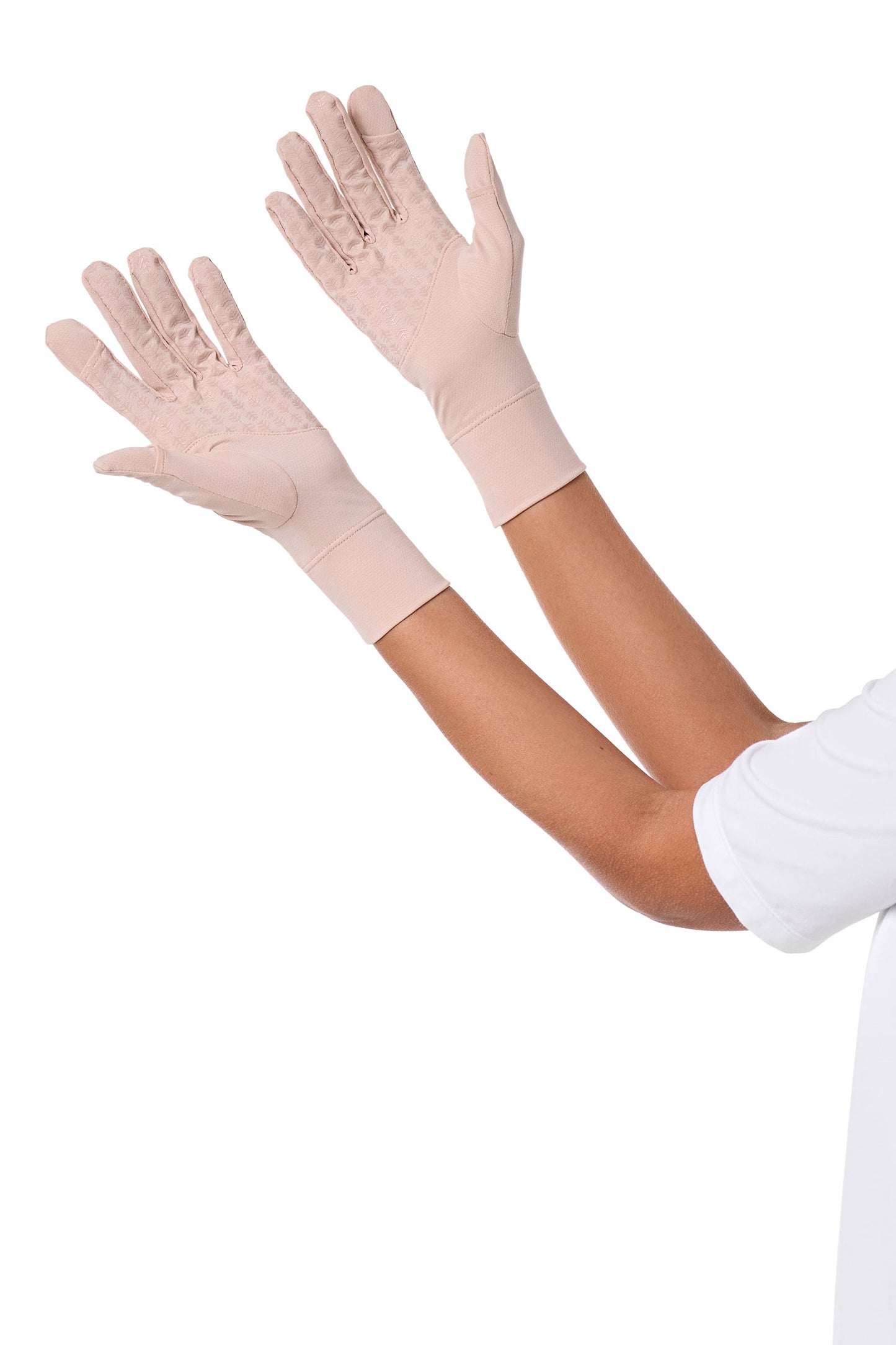 Unisex Fuji UV Gloves | Beige