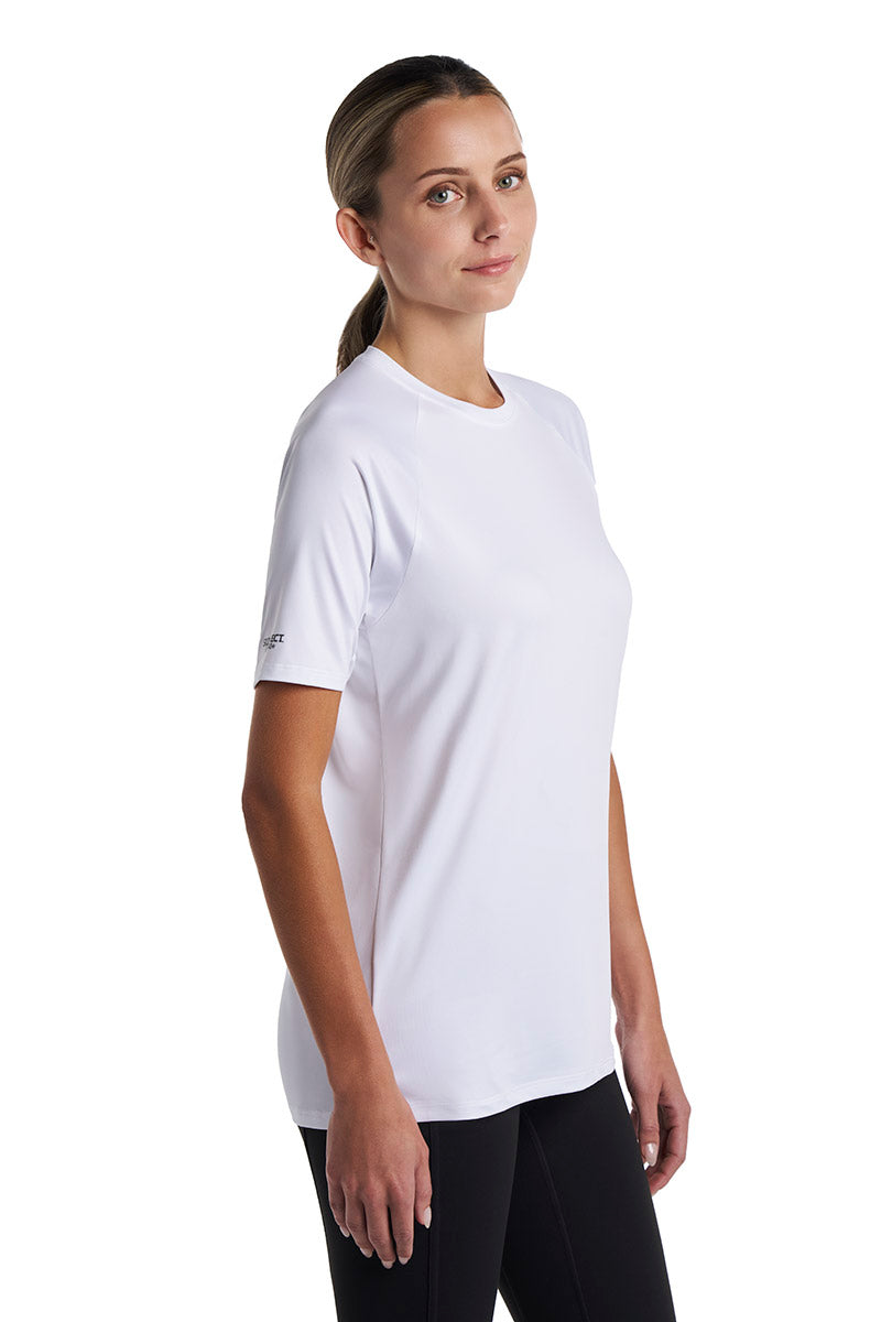Suntect Shield Short Sleeve T-Shirt | White