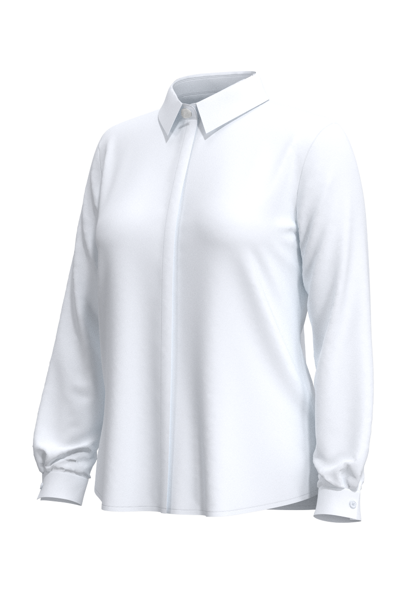 Women's Chrysi Button Down Shirt | White