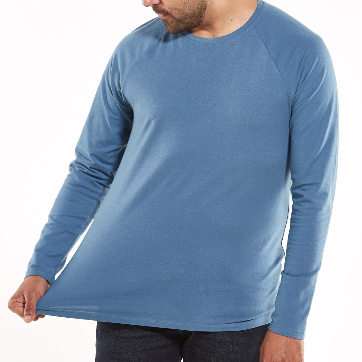 Men's Contractor Long Sleeve T-Shirt | Lake Water