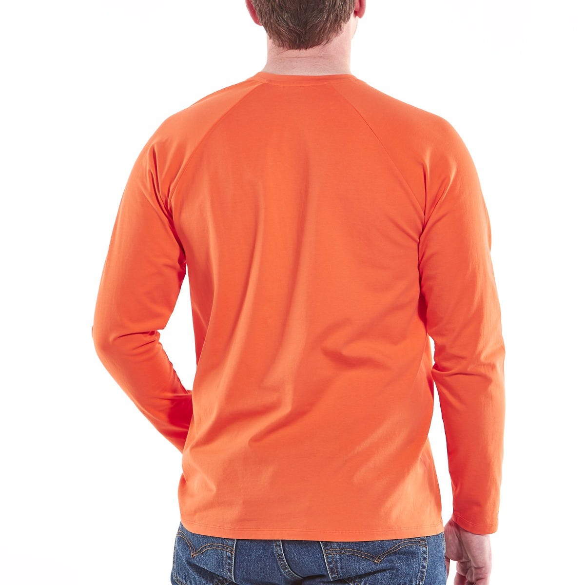 Men's Contractor Long Sleeve T-Shirt | Zone Orange