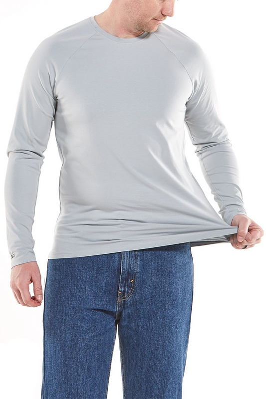 Men's Contractor Long Sleeve T-Shirt | Slate Grey