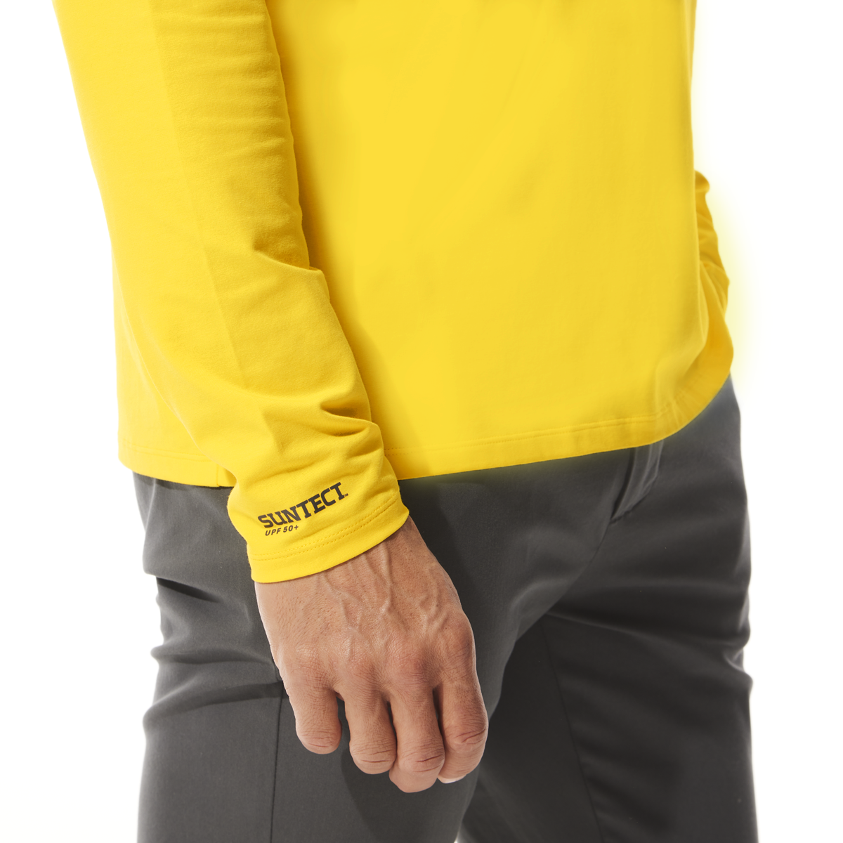 Men's Contractor Long Sleeve T-Shirt | Nautic Yellow