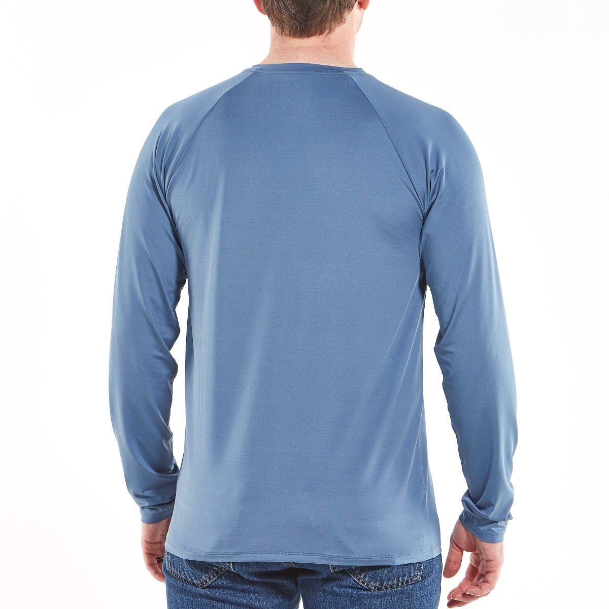 Men's Bosun V-Neck Long Sleeve T-Shirt | Lake Water