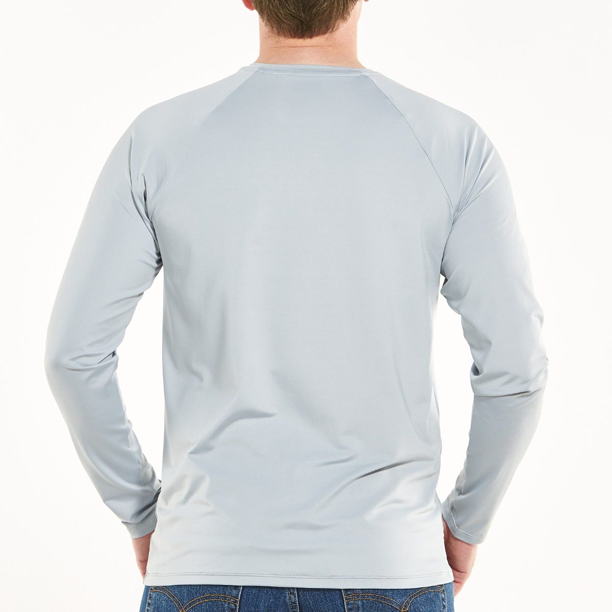 Men's Bosun V-Neck Long Sleeve T-Shirt | Slate Grey