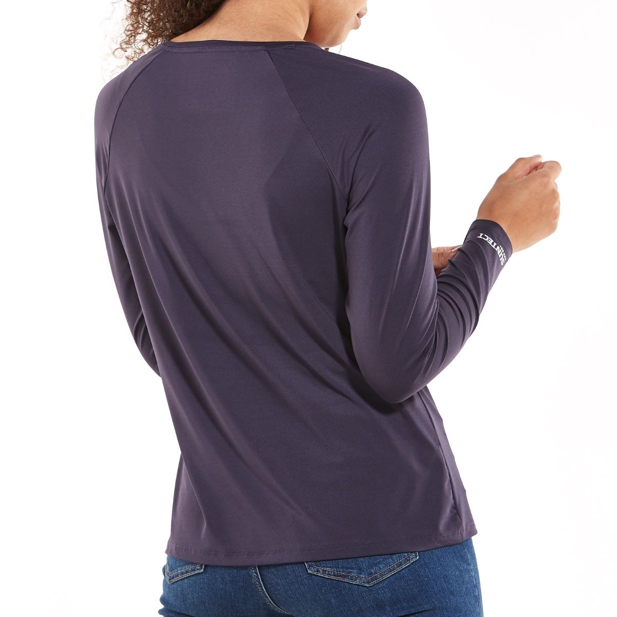 Women's Bosun V-Neck Long Sleeve T-Shirt | Charcoal