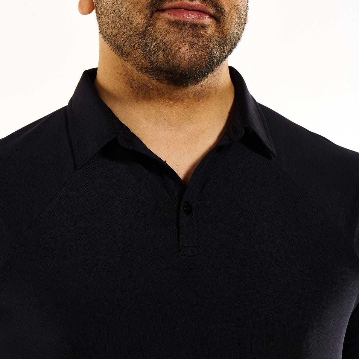 Men's Resort Short Sleeve Polo | Jet Black