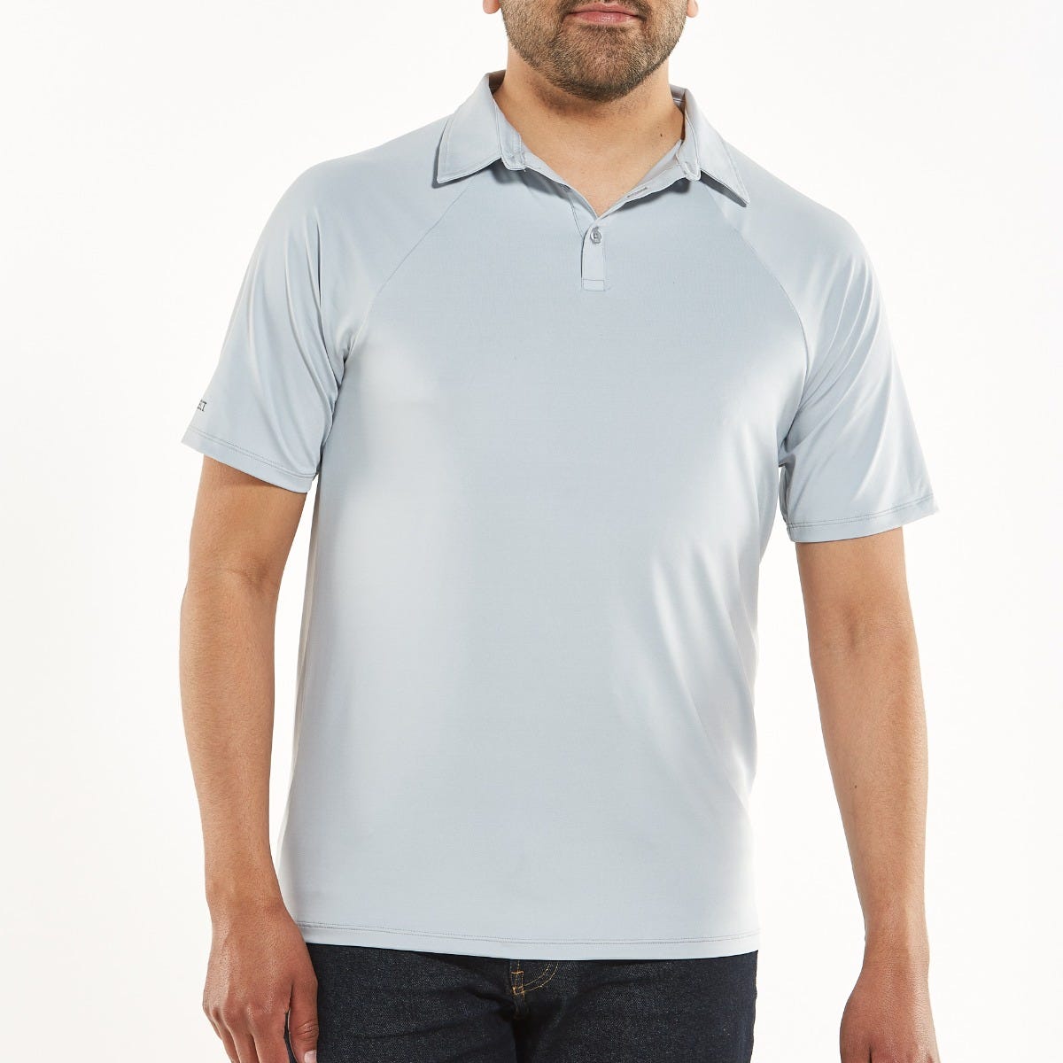 Men's Resort Short Sleeve Polo | Slate Grey