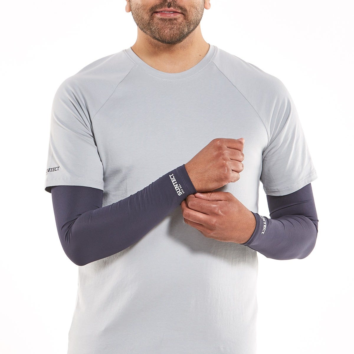 Unisex Switchback Sun Sleeve | Charcoal