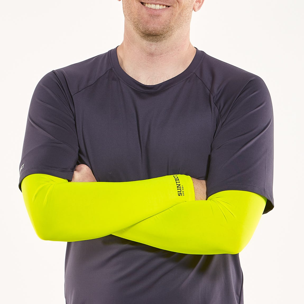 Unisex Switchback Sun Sleeve | Safety Yellow