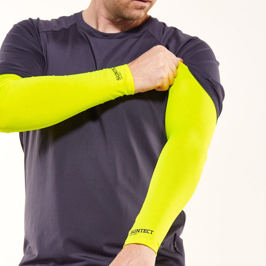 Unisex Switchback Sun Sleeve | Safety Yellow