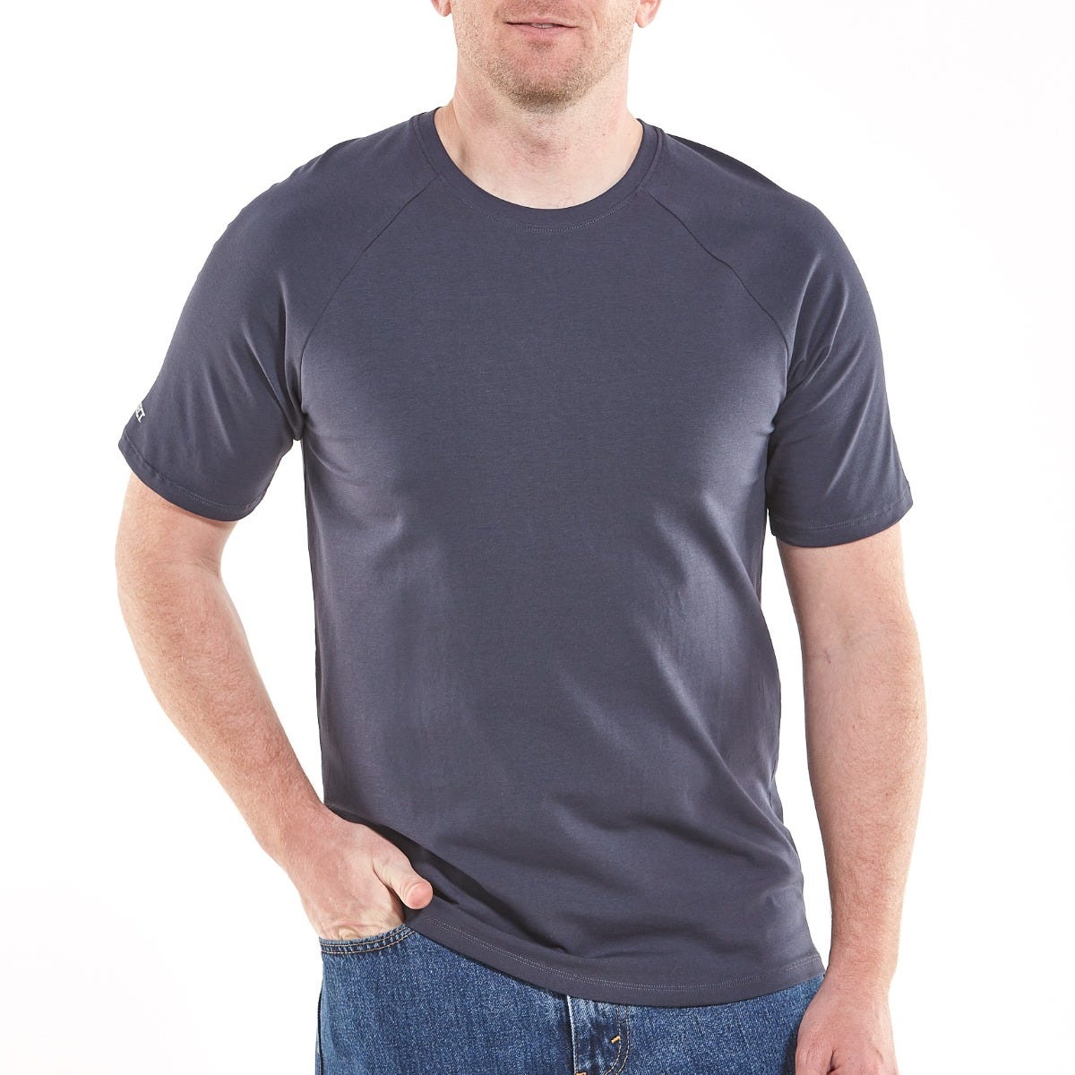 Men's Contractor Short Sleeve T-Shirt | Charcoal