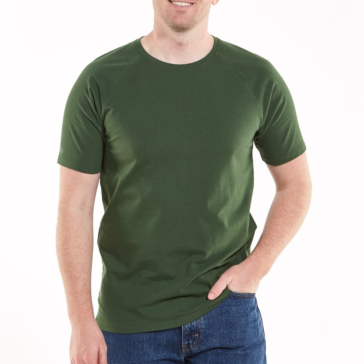 Men's Contractor Short Sleeve T-Shirt | Forest