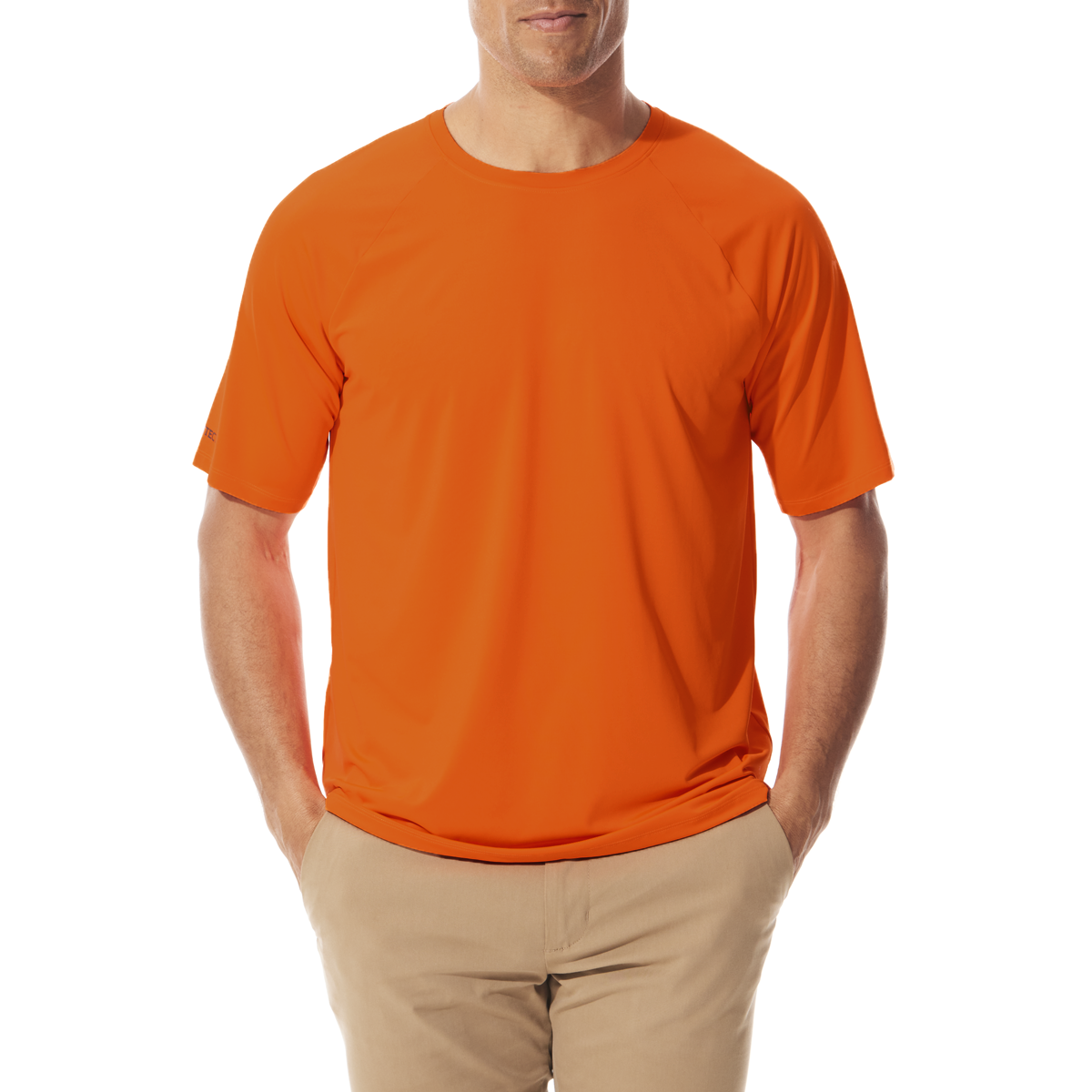 Unisex Bosun Crew Neck Short Sleeve T-Shirt | Zone Orange
