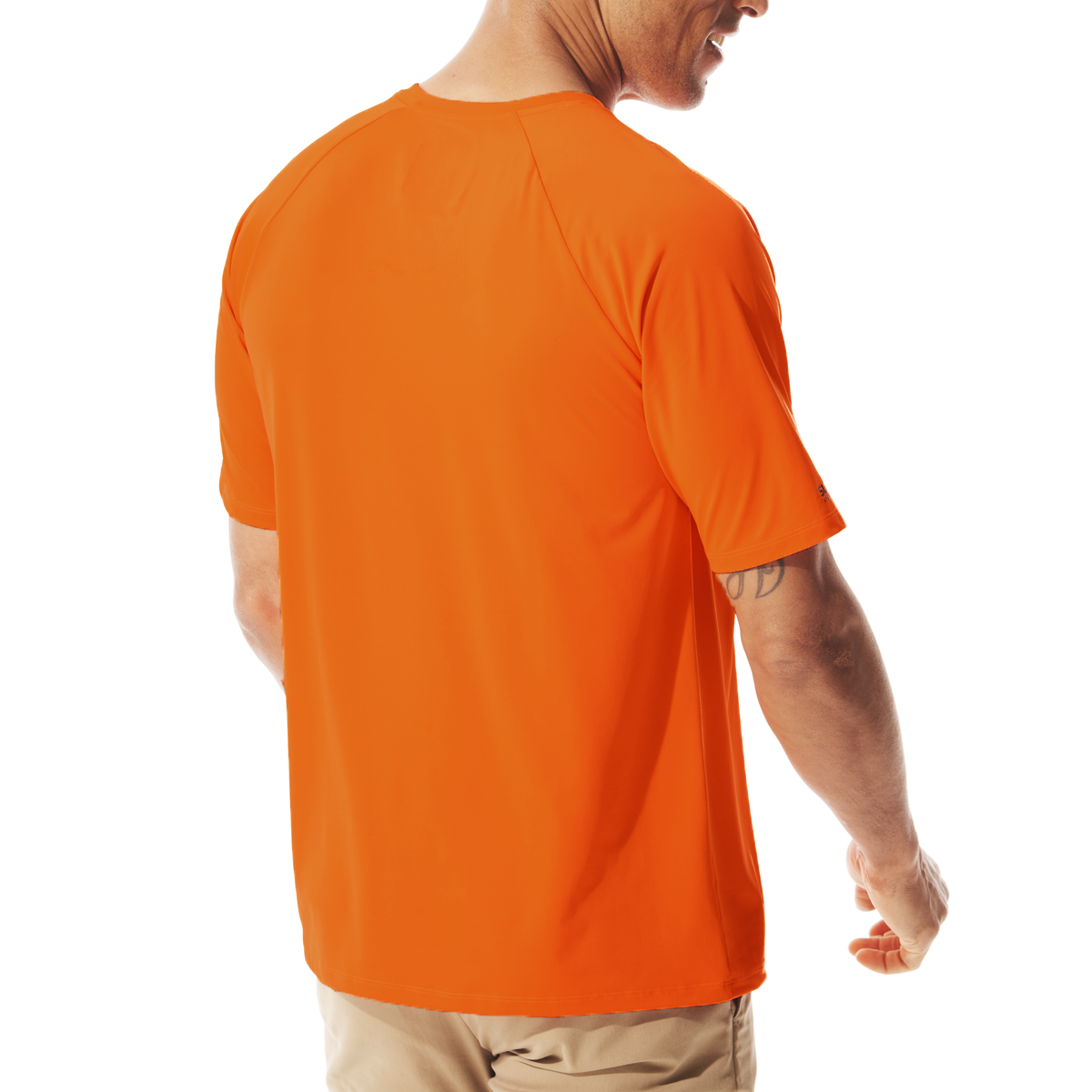 Unisex Bosun Crew Neck Short Sleeve T-Shirt | Zone Orange