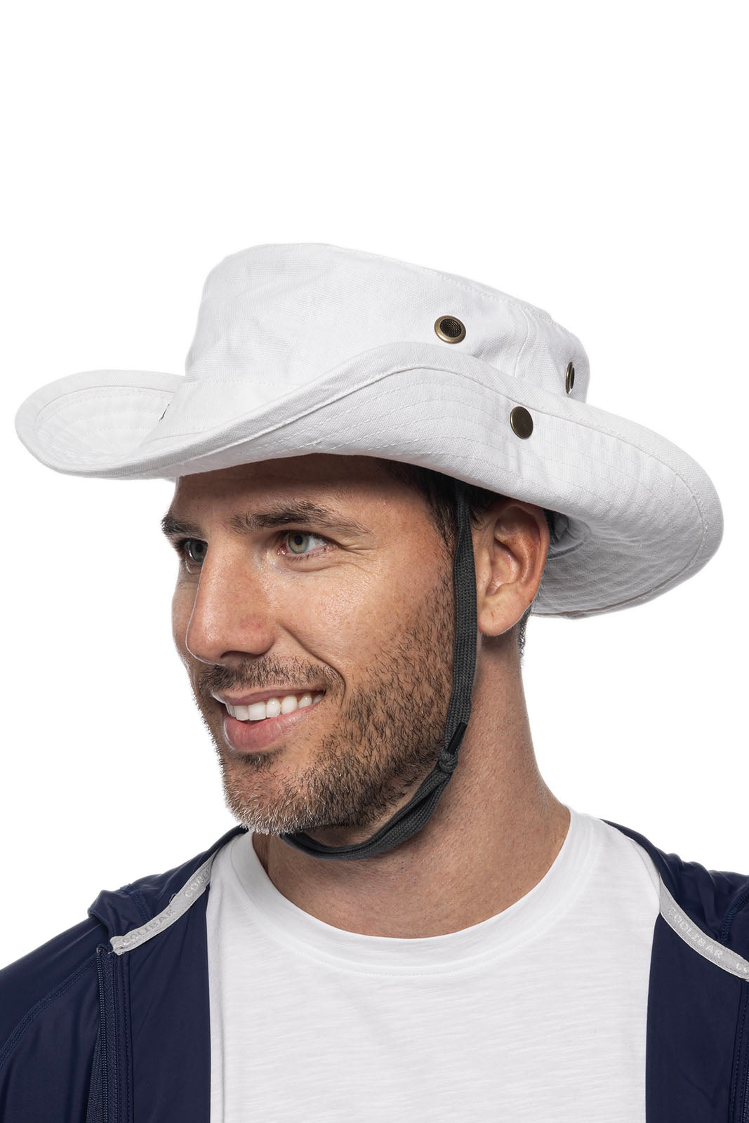 Unisex Navigator Bucket Hat | White