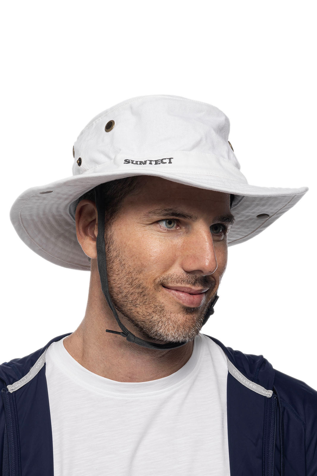 Unisex Navigator Bucket Hat | White