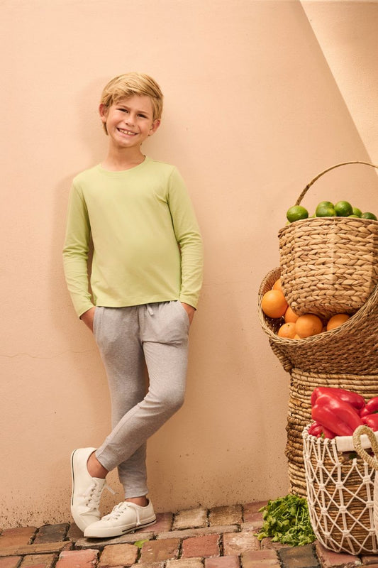 Kid's Coco Plum Everyday Long Sleeve T-Shirt | Seedling