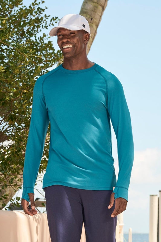 Men's LumaLeo Long Sleeve T-Shirt | Bluejay