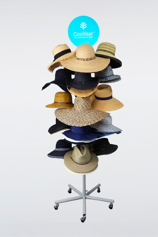 Branded Hat Rack - To be ordered only by Sales Reps