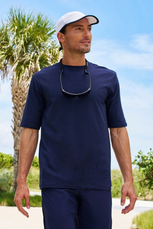 Men's Morada Everyday Short Sleeve T-Shirt | Navy