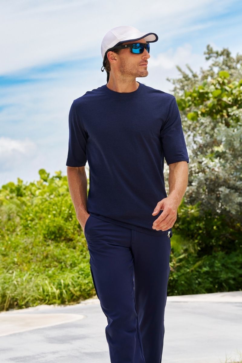 Men's Morada Everyday Short Sleeve T-Shirt | Navy
