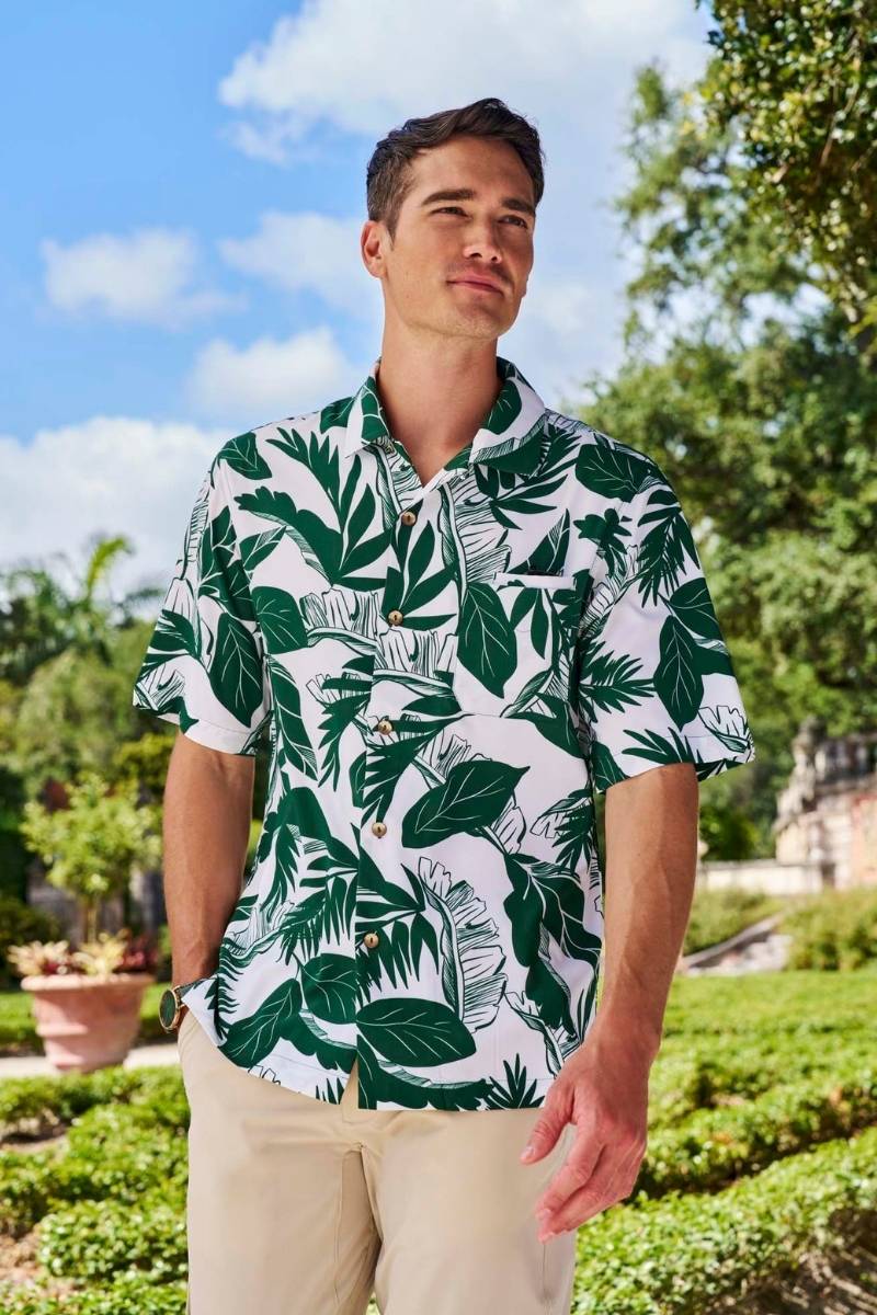 Men's Safari Camp Shirt | Eden Palm Paradise
