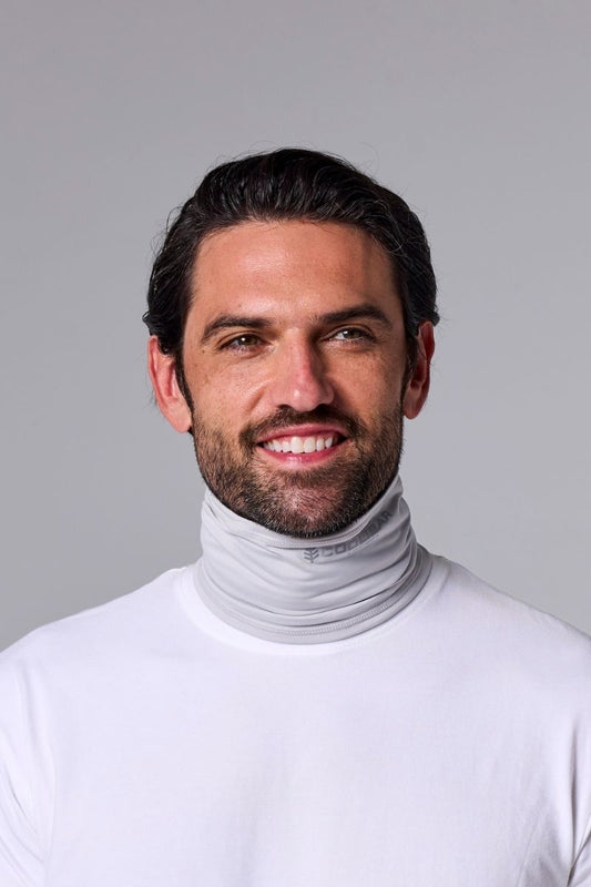 Unisex Virasana Performance Sun Gaiter | White