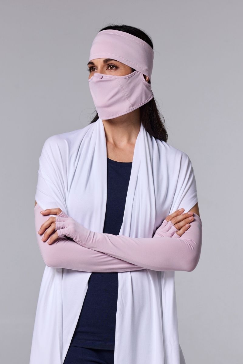 Unisex MaxShield Headband | Dusty Mauve