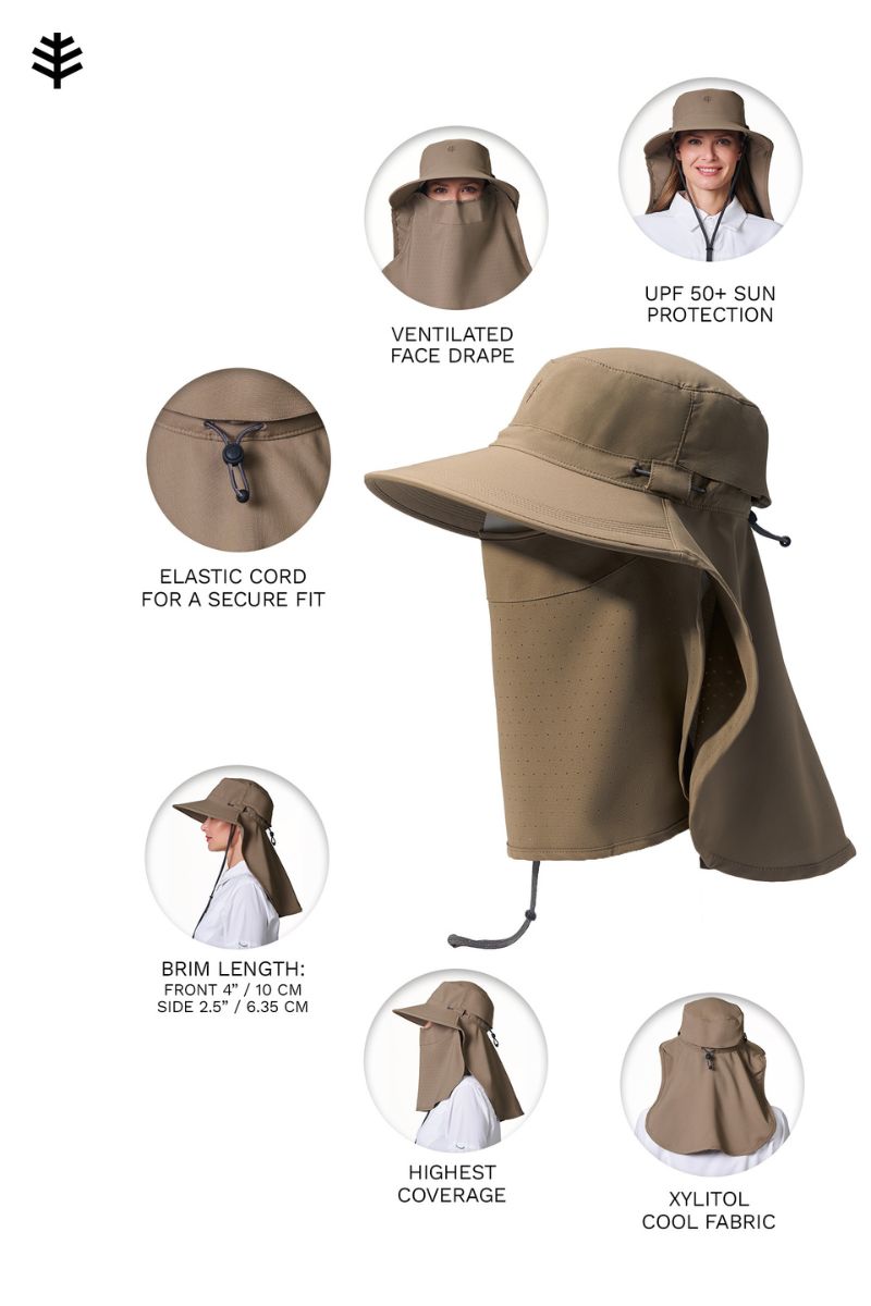 Men's Stevie Ultra Sun Hat | Khaki