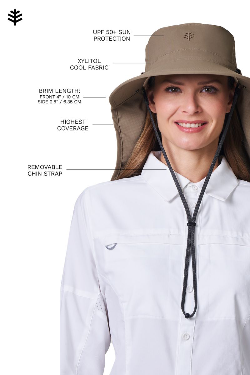 Men's Stevie Ultra Sun Hat | Khaki